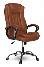 Кресло руководителя COLLEGE CLG-616 LXH Brown(XH-2222)Коричневая экокожа, кожа с полиурет.покрытием,